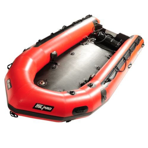 INFLATABLE BOAT (Zodiac ERB400) 8 pers., 4.1m, red + acc.