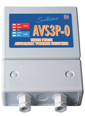 LIMITEUR DE TENSION (Voltshield AVS3P-0) 190-260V, 3-phasé