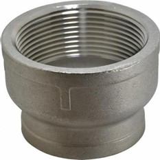 REDUCER COUPLING threaded, galvanised, 2"-1"½, FxF