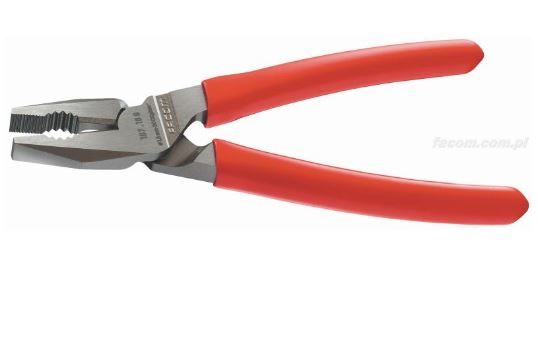 COMBINATION PLIERS, 185mm, PVC grips, 187A.18G