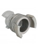 SYMMETRICAL HALF-COUPLING, 1", male thread + lock