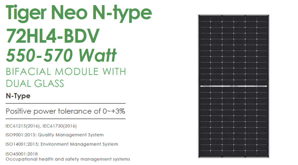 SOLAR PANEL, 570W, monocrystalline