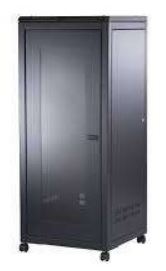 SERVER CABINET, 34.6" 18U depth 600mm, floor standing