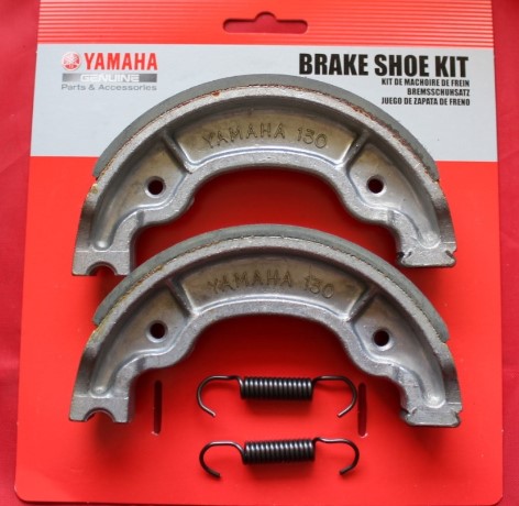 (Yamaha AG200) BRAKE SHOE front, set