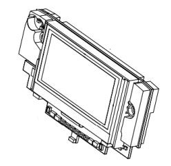 (inf. pump Agilia VP) DISPLAY BOARD ASSEMBLY Z179418