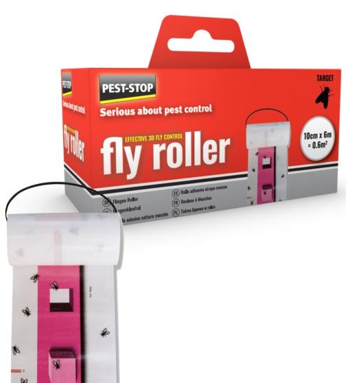 ATTRAPE-MOUCHES grandes espaces (Pest-stop Fly Roller) 0,1x6