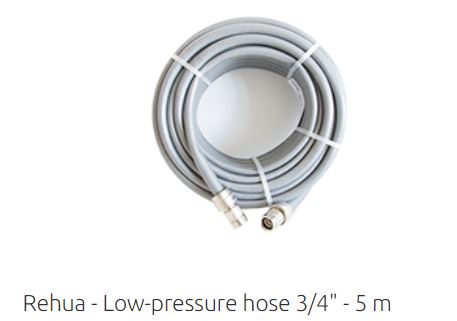 LOW-PRESSURE HOSE, 3/4", 5m