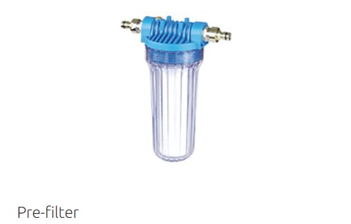 (water filter) PRE-FILTER, 20l/min, complete