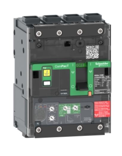 RCBO moulded AC (C12N44V160L) 1.5-10In 160A 0.03-5A 50kA, 4P