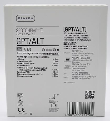 (Spotchem EZ) GPT/ALT, bandelette 77170