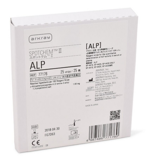 (Spotchem EZ) ALKALINE PHOSPHATASE, strip 77176