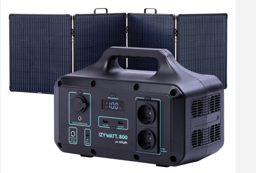 POWER STATION (IZYWATT) 800W + solar panel 200W