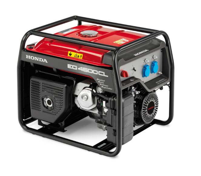 GENERATEUR (Honda EG 4500 CL) 4,5kVA 230V 50Hz, essence