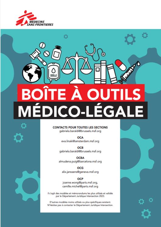 Boîte à outils médico-légale 2023