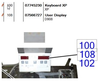 (x-ray mobile Mobilett XP) USER SCREEN 7566727