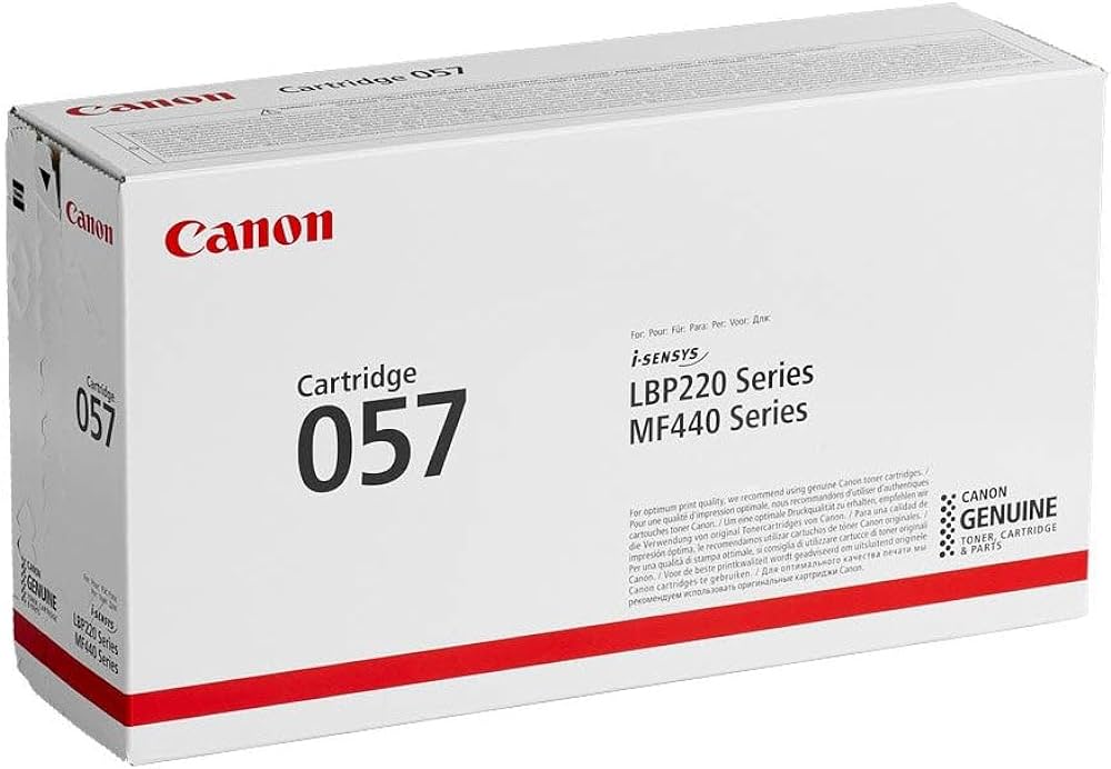 (Canon i-Sensys/LBP/MF) CARTOUCHE TONER (057) noire