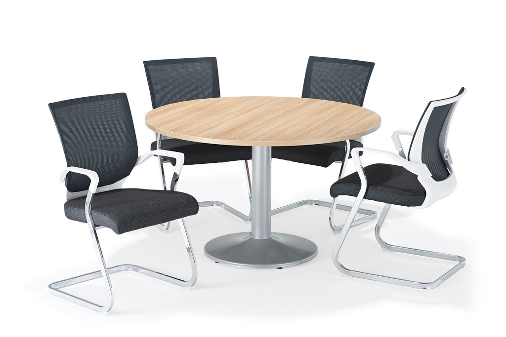 OFFICE TABLE SET round table + 4 chairs