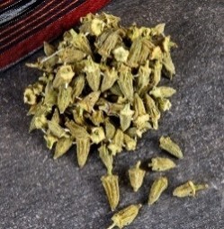 OKRA dried, per kg