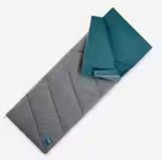 SLEEPING BAG, 5 to 10 C°, lightweight + protective bag, set