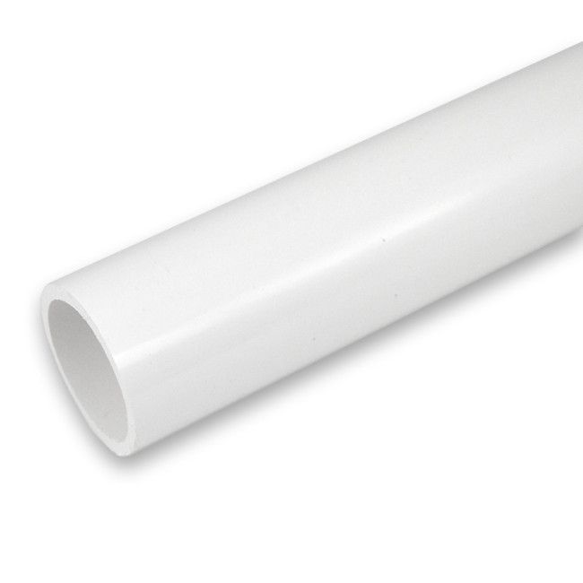 PIPE to fit, PVC, Ø8", rigid, 20 feet