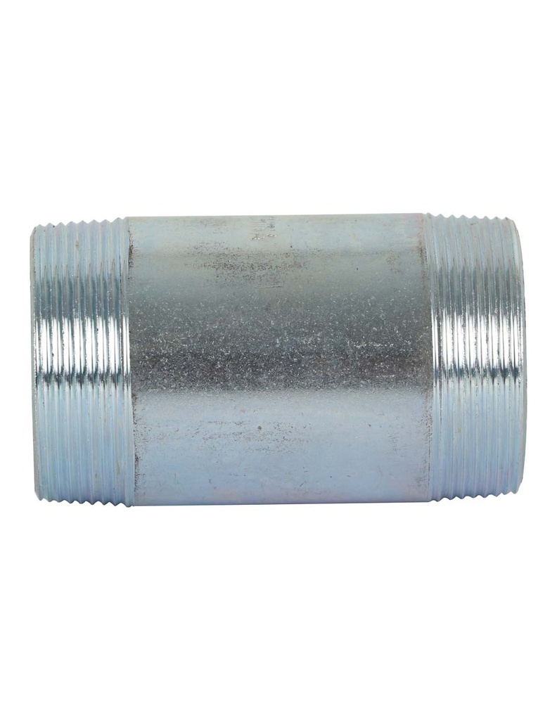 PIPE nipple, galvanized, Ø1½", MxM threaded, L3"