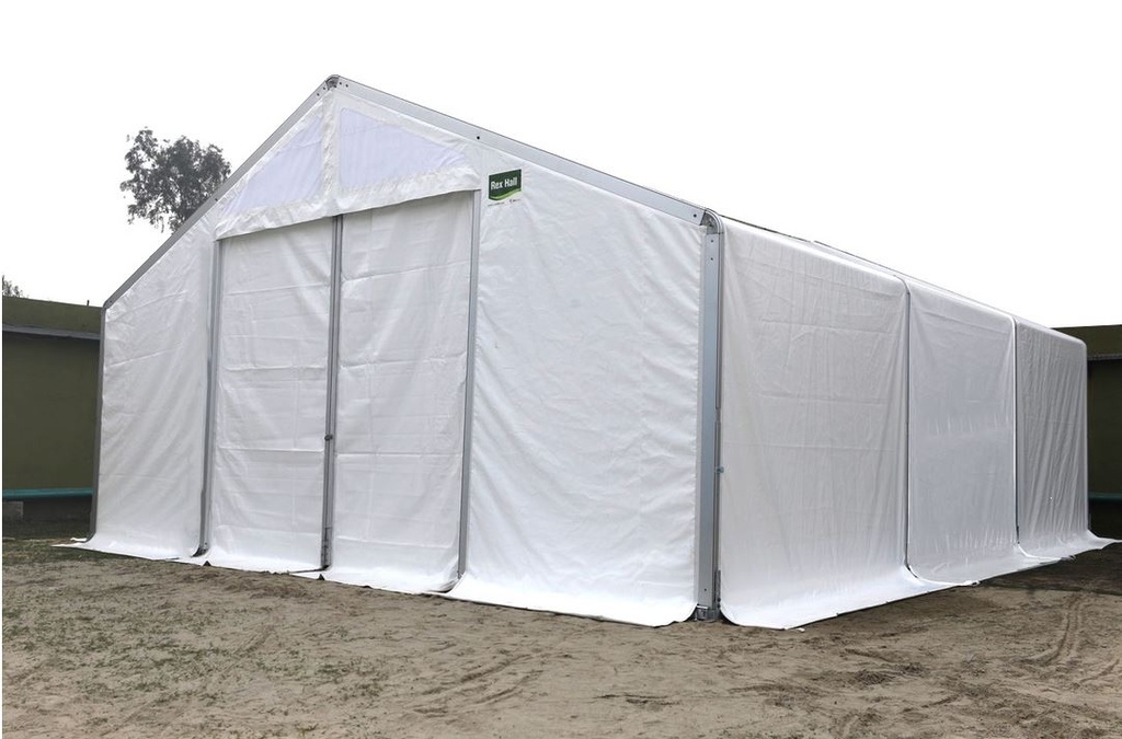 WAREHOUSE TENT (Rex Hall MSU) 10x24x3.3m + aluminium frame