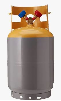 REFRIGIRANT GAZ RECOVERY CYLINDER, 12,5L, double valve