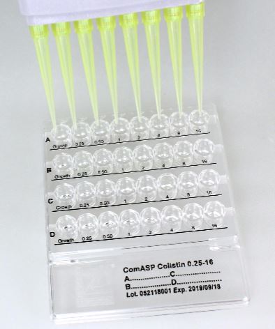 KIT ComASP COLISTIN, clsi, eucast [Liofilchem-75001]