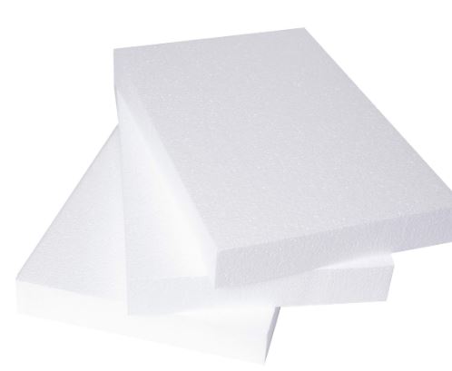 ISOLANT THERMIQUE bloc, EPS, 120x60x10cm, densité 20kg/m3