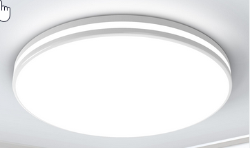 CEILING LIGHT LED, 20W, 3000K, IP44, round