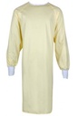 ISOLATION GOWN, microfiber, standard perf., reusable