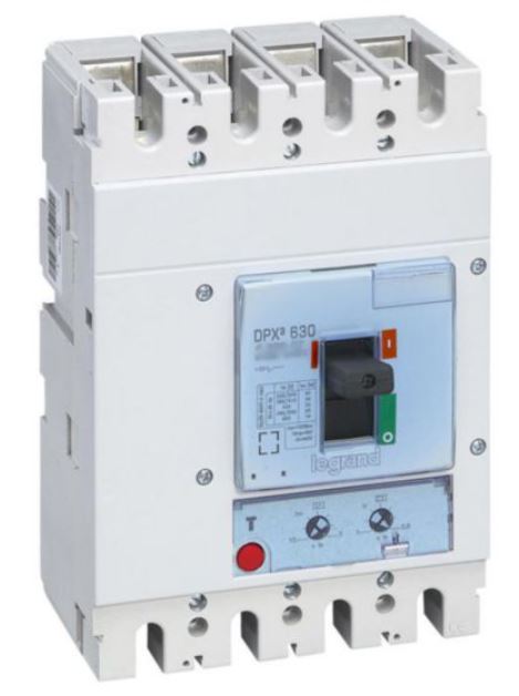 CIRCUIT BREAKER MCCB (422009) 630A Icu36kA, 4P, DPX3 630