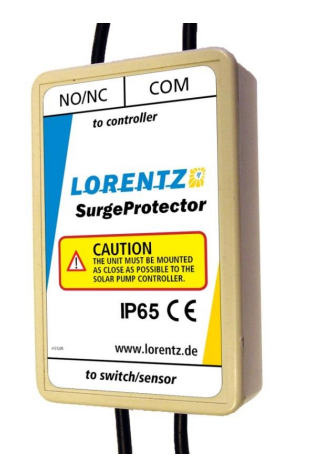 (pompe Lorentz) PARASURTENSEUR, 14 VDC, 500A, IP65, 2x1,5mm²