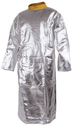 APRON heat resistant, aluminized, with sleeves, size L