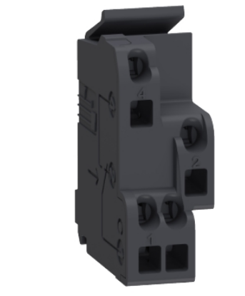 AUXILIARY CONTACT standard (29450) 24Vdc,5A,1NO+1NC, clip-on