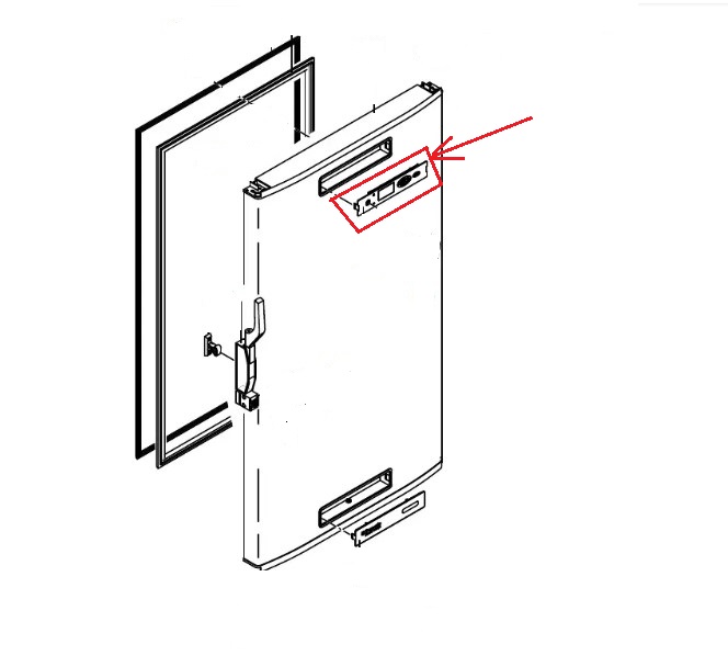 (B Medical UF455/755) DISPLAY digital (296.9768.03)