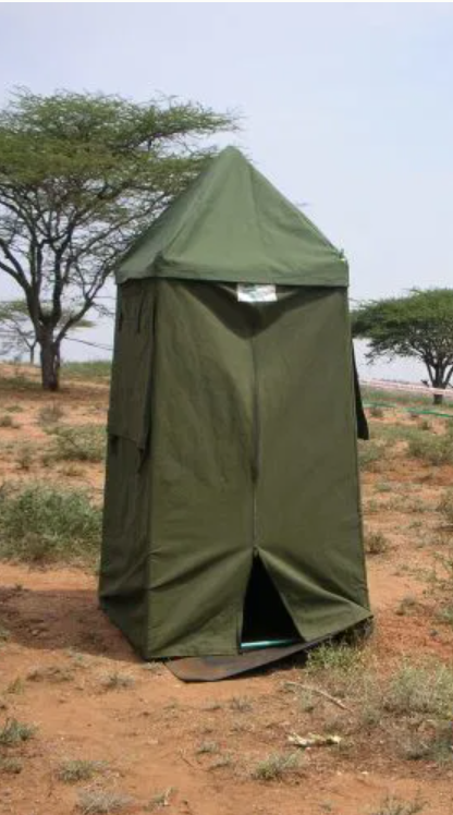 TOILET TENT (Tarpo) L1.2xW1.2xH2.8m + seat & mat