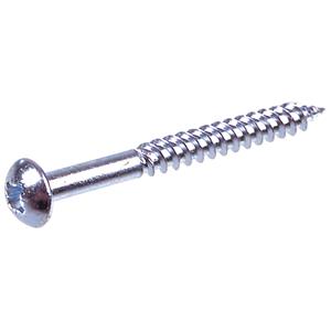 SCREW round head, Ø4.0x50mm, PZ, for wood