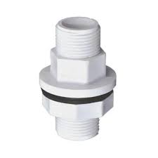 TANK CONNECTOR threaded, PVC, Ø 1"¼, MxM