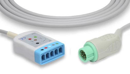 (defib Beneheart D3) CABLE PRINCIPAL ECG, 0010-30-42719