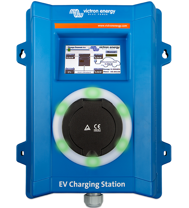 EV CHARGER wall (Victron) 1ph/7kW-3ph/22kW, type 2 connector