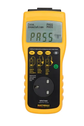 TESTER electrical safety (Martindale HPAT400/2)