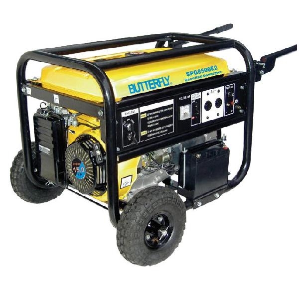 GENERATOR (BUTTERFLY SPG8500E2) 6.5kVA 230V 50Hz, octane