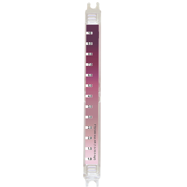 (FlexiTester) COLOUR SCALE STICK iron, 1-10mg/l