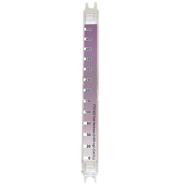 (FlexiTester) COLOUR SCALE STICK total hardness, 0-500mg/l