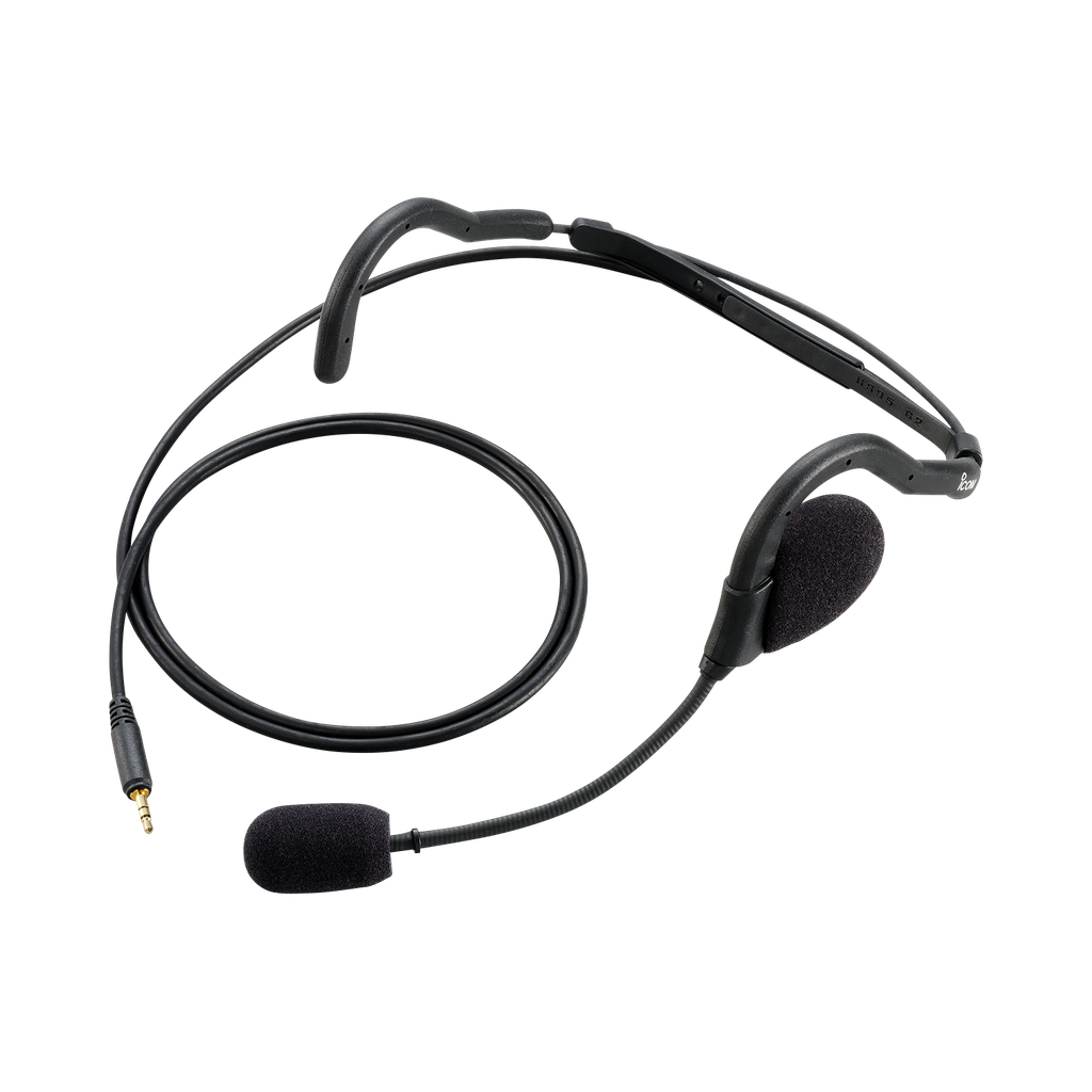 (ICOM F3262DT) HEADSET, for motorbike + PTT combo