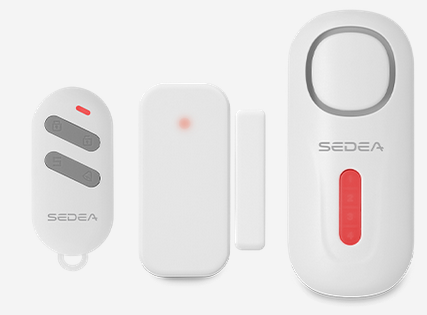 SIREN ALARM (SEDEA Securizy) wireless, door and window, set