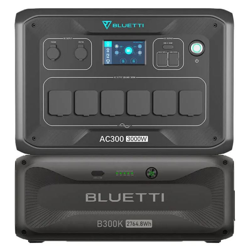 STATION D'ENERGIE combo (Bluetti AC300+B300K) version EU