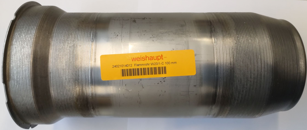 (Weishaupt WL20/1-C) TUBE FLAMME rallongé 100mm