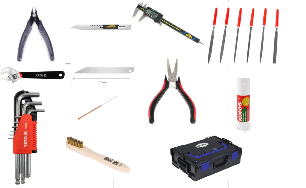 IMPRESSION 3D mod. 1C - Outils, set